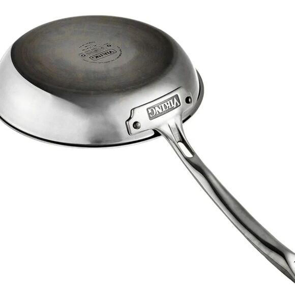 Viking 3-Ply Bonded Stainless Steel 10" Fry Pan - Picture 5 of 11